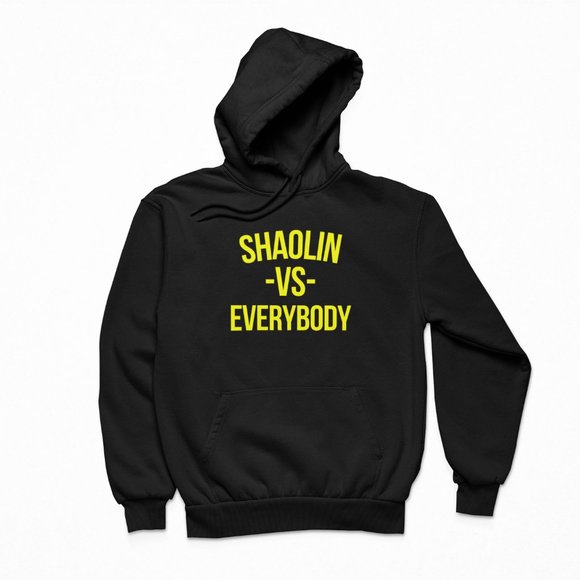 Shaolin Vs Everybody Hoody Sweatshirt Hooded - Picture 1 of 1